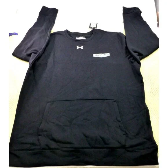 NWT Under Armour Stewart Haas Racing Fleece Kangaroo Pocket Sweatshirt 2XL - Picture 1 of 12